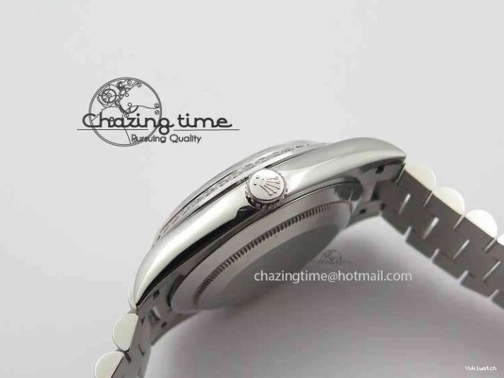 Bracelet 40mm SS ETA2836 On Diamond Silver Bezel Edition BP Dial Maker Day SS Best Date 0522